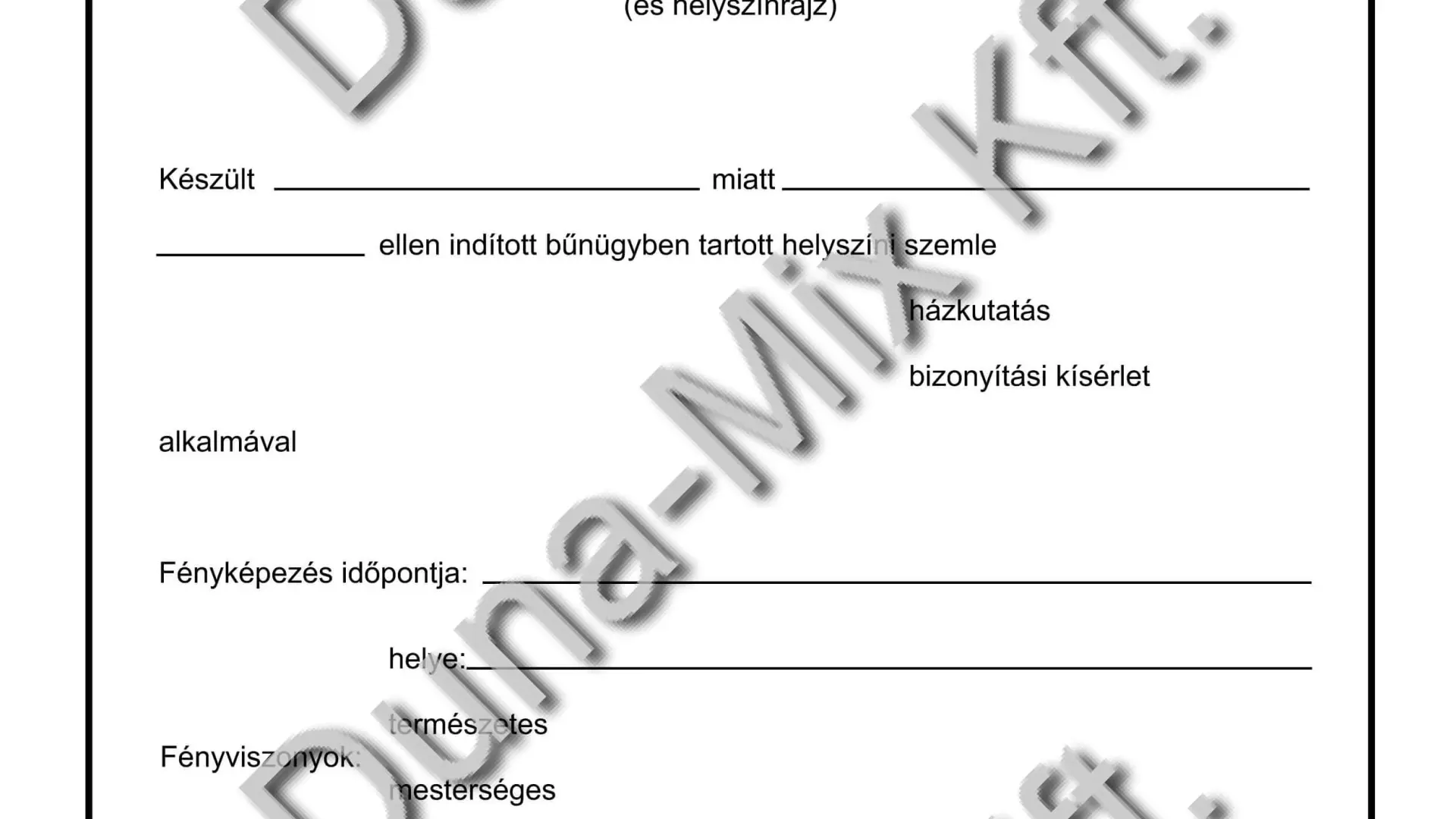 Fénykép melléklet